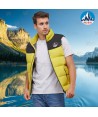 Chaleco SÜOL Roc-Neige con relleno de plumas y capucha para hombre