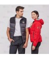Chaleco SÜOL Roc-Neige con relleno de plumas y capucha para hombre