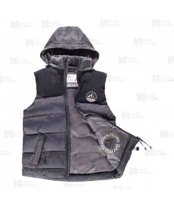 Chaleco SÜOL Roc-Neige con relleno de plumas y capucha para hombre