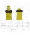 Chaleco SÜOL Roc-Neige con relleno de plumas y capucha para hombre