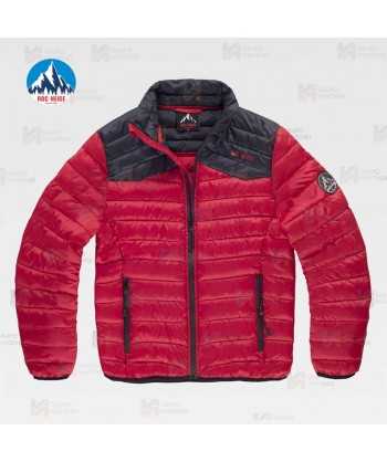 Chaqueta Räck de Roc-Neige, acolchada para hombre color rojo y negro