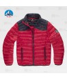 Chaqueta Räck de Roc-Neige, acolchada para hombre color rojo y negro