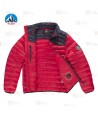 Chaqueta Räck de Roc-Neige, acolchada para hombre color rojo y negro