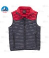 Chaleco RÜF de Roc-Neige bicolor y acolchado para hombre color marino y rojo