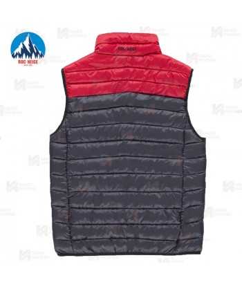 Chaleco RÜF de Roc-Neige bicolor y acolchado para hombre color marino y rojo