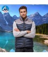 Chaleco RÜF de Roc-Neige bicolor y acolchado para hombre color marino y gris
