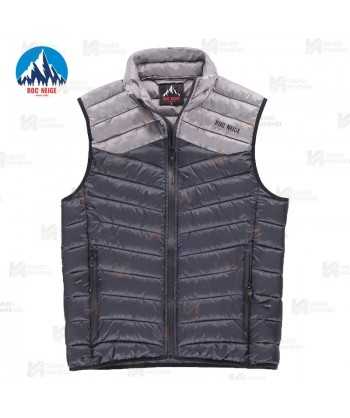 Chaleco RÜF de Roc-Neige bicolor y acolchado para hombre color marino y gris