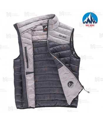 Chaleco RÜF de Roc-Neige bicolor y acolchado para hombre color marino y gris