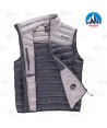 Chaleco RÜF de Roc-Neige bicolor y acolchado para hombre color marino y gris