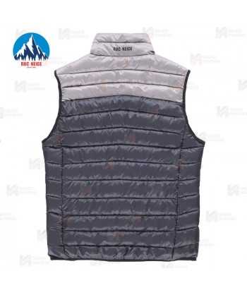 Chaleco RÜF de Roc-Neige bicolor y acolchado para hombre color marino y gris