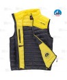 Chaleco RÜF de Roc-Neige bicolor y acolchado para hombre color marino y amarillo