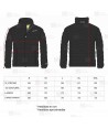 Chaqueta Lexu de Roc-Neige acolchada para hombre color gris