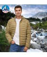 Chaqueta Lexu de Roc-Neige acolchada para hombre color Kaki