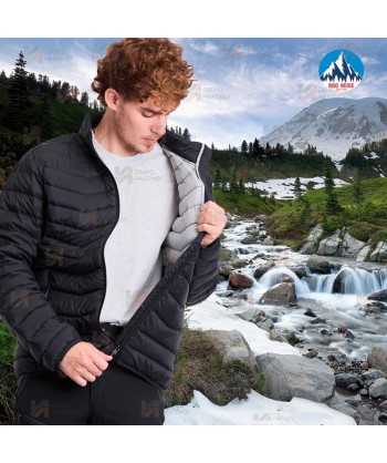 Chaqueta Lexu de Roc-Neige acolchada para hombre color negro