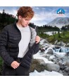 Chaqueta Lexu de Roc-Neige acolchada para hombre color negro
