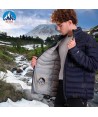 Chaqueta Lexu de Roc-Neige acolchada para hombre color azul marino