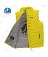 Chaleco Lex de Roc-Neige con plumas 90:10 para hombre color amarillo