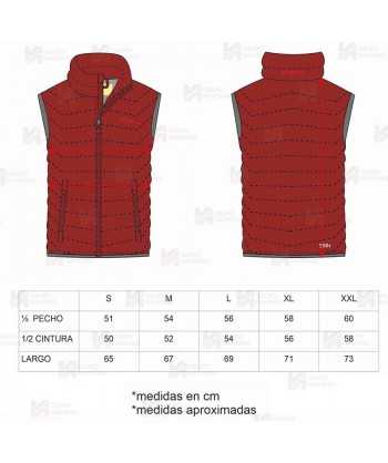 Chaleco Lex de Roc-Neige con plumas 90:10 para hombre color gris