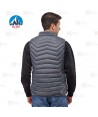 Chaleco Lex de Roc-Neige con plumas 90:10 para hombre color gris