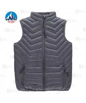Chaleco Lex de Roc-Neige con plumas 90:10 para hombre color gris
