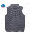Chaleco Lex de Roc-Neige con plumas 90:10 para hombre color gris