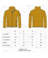 Chaqueta Lexe de Roc-Neige con plumas 90:10 para mujer color amarillo
