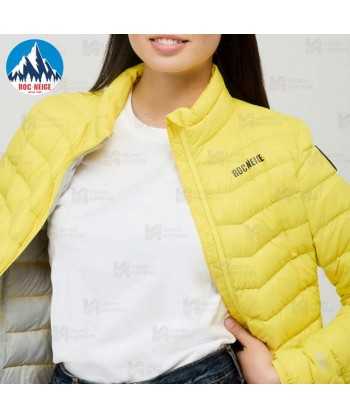 Chaqueta Lexe de Roc-Neige con plumas 90:10 para mujer color amarillo