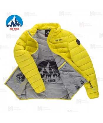 Chaqueta Lexe de Roc-Neige con plumas 90:10 para mujer color amarillo