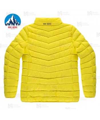 Chaqueta Lexe de Roc-Neige con plumas 90:10 para mujer color amarillo