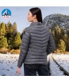 Chaqueta Lexe de Roc-Neige con plumas 90:10 para mujer color amarillo