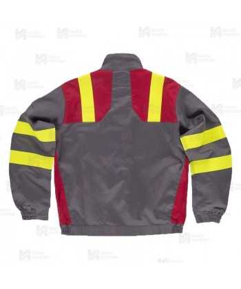 Cazadora ignífuga, antiestática con protección para soldadura y arco eléctrico