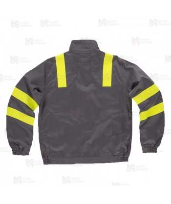 Cazadora ignífuga, antiestática con protección para soldadura y arco eléctrico