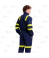 Buzo ignífugo, antiestático con protección para soldadura y arco eléctrico