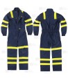 Buzo ignífugo, antiestático con protección para soldadura y arco eléctrico