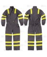 Buzo ignífugo, antiestático con protección para soldadura y arco eléctrico