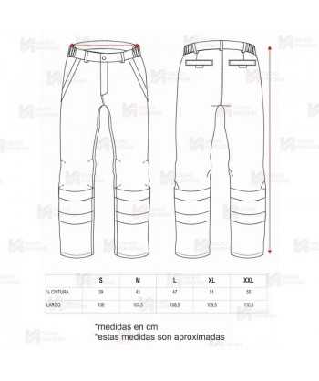 Pantalón ignífugo, antiestático con protección para soldadura y arco eléctrico