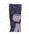 Pantalón Ripstop sport multibolsillos desmontable y transpirable color  negro