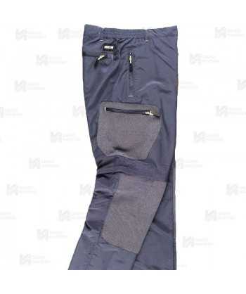 Pantalón Ripstop sport multibolsillos desmontable y transpirable color gris oscuro y negro