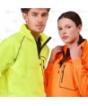 Sudadera de media cremallera alta visibilidad