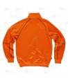 Sudadera de media cremallera alta visibilidad naranja flúor
