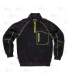 Sudadera sport de media cremallera