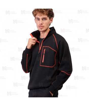 Sudadera sport de media cremallera
