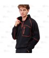 Sudadera sport de media cremallera