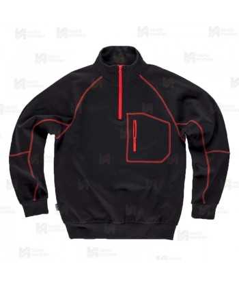 Sudadera sport de media cremallera