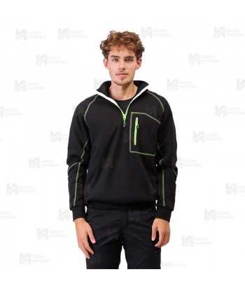 Sudadera sport de media cremallera