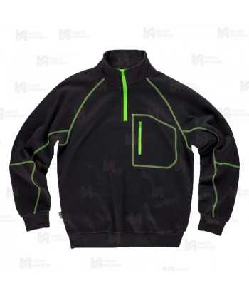 Sudadera sport de media cremallera