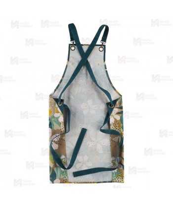Delantal con peto en tejido canvas anti manchas de 68 x 88 cm