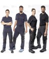 Pantalón softshell con refuerzos, multibolsillos y tejido elástico
