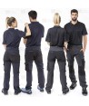 Pantalón softshell con refuerzos, multibolsillos y tejido elástico