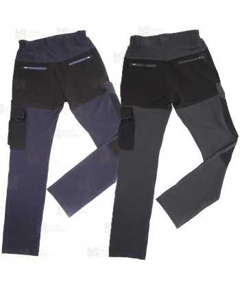Pantalón softshell con refuerzos, multibolsillos y tejido elástico